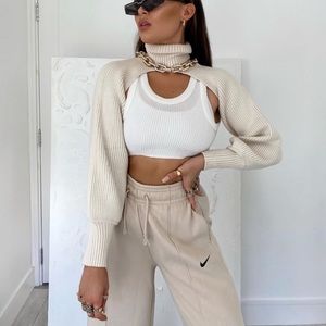 Turtleneck Shrug Sweater SOLD OUT ONLINE